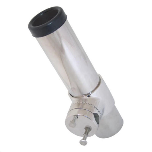 Rail Mount 316 Stainless Steel Clamp-On Rod Holder for 22mm/25mm Rails