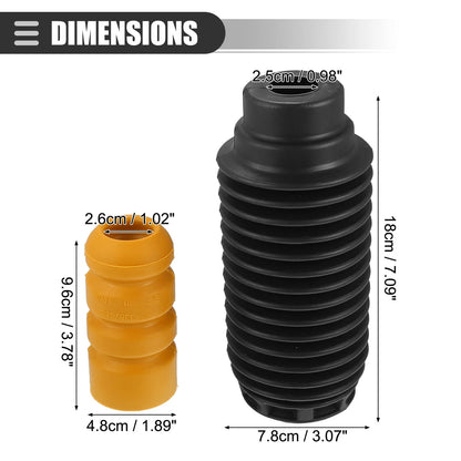 Front Suspension Bump Stop Shock Absorber Boots for PEUGEOT