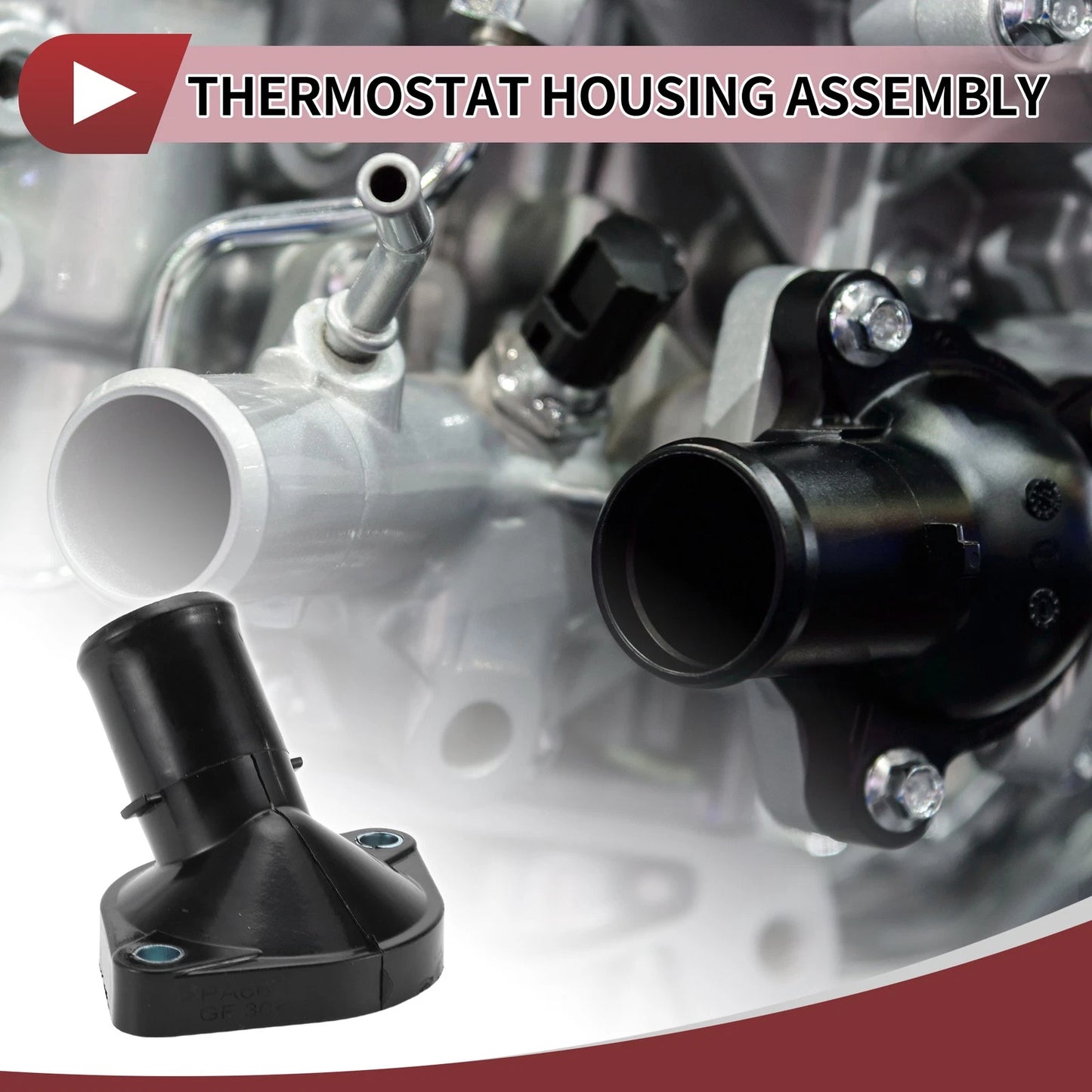 Engine Coolant Thermostat Housing Assembly for Toyota Yaris (2007–2018)