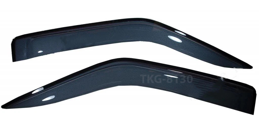 2 x Front Door Wind Shield Air Guards for Isuzu UteHolden Rodeo (1997-2002)