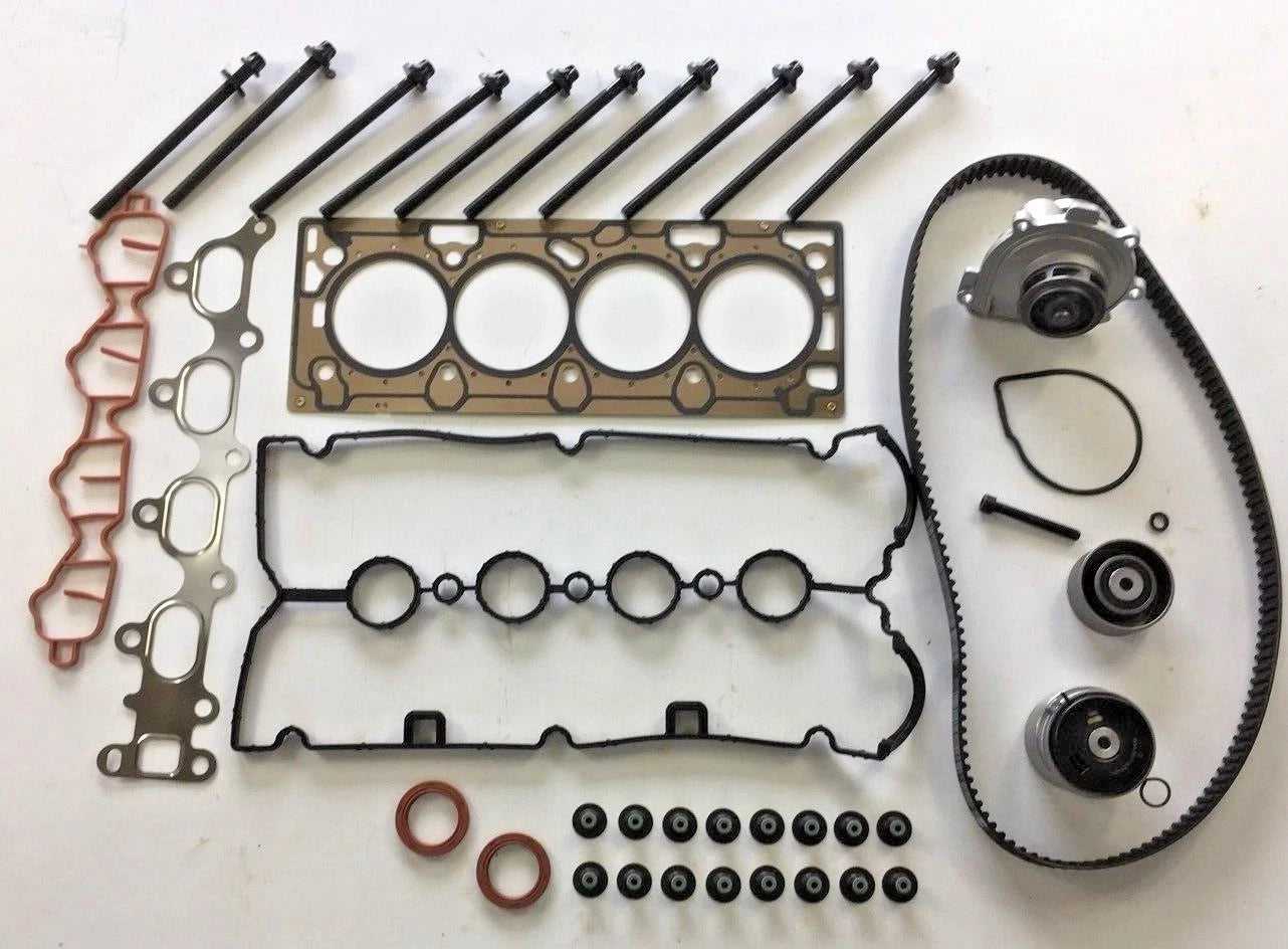 Head Gasket Set Bolts Water Pump Timing Belt for Astra H Zafira B (2004-2010)