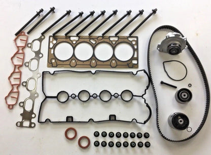 Head Gasket Set Bolts Water Pump Timing Belt for Astra H Zafira B (2004-2010)