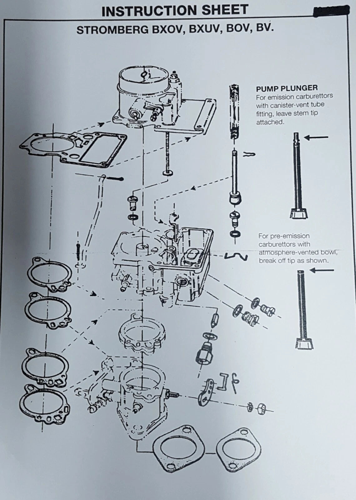Holley 4150 4500 Dominator Flange Kit for 4575, 6464, 7320