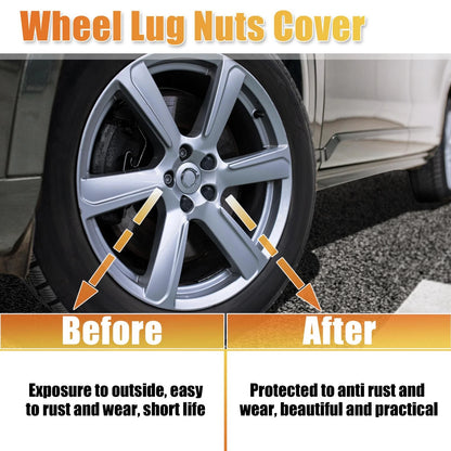 24pcs Wheel Lug Nut Caps Covers for GMC Sierra 1500 2500