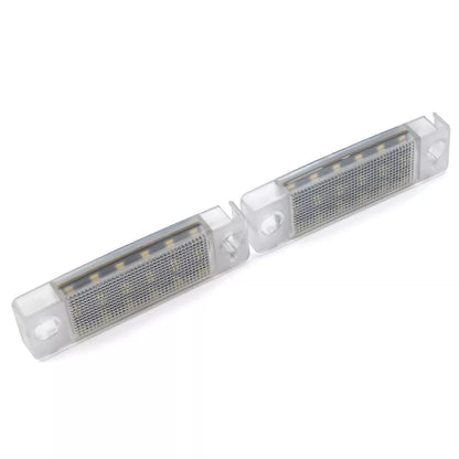 Pair LED 6000K Plate Lights for Toyota 4Runner Sequoia (1996–2022)