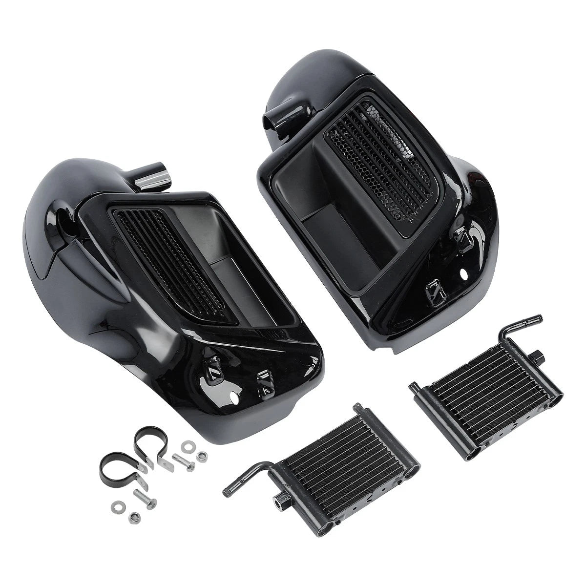 Vented Fairings Radiators Engine Guard Bar for Harley Road Glide (2014-2024)