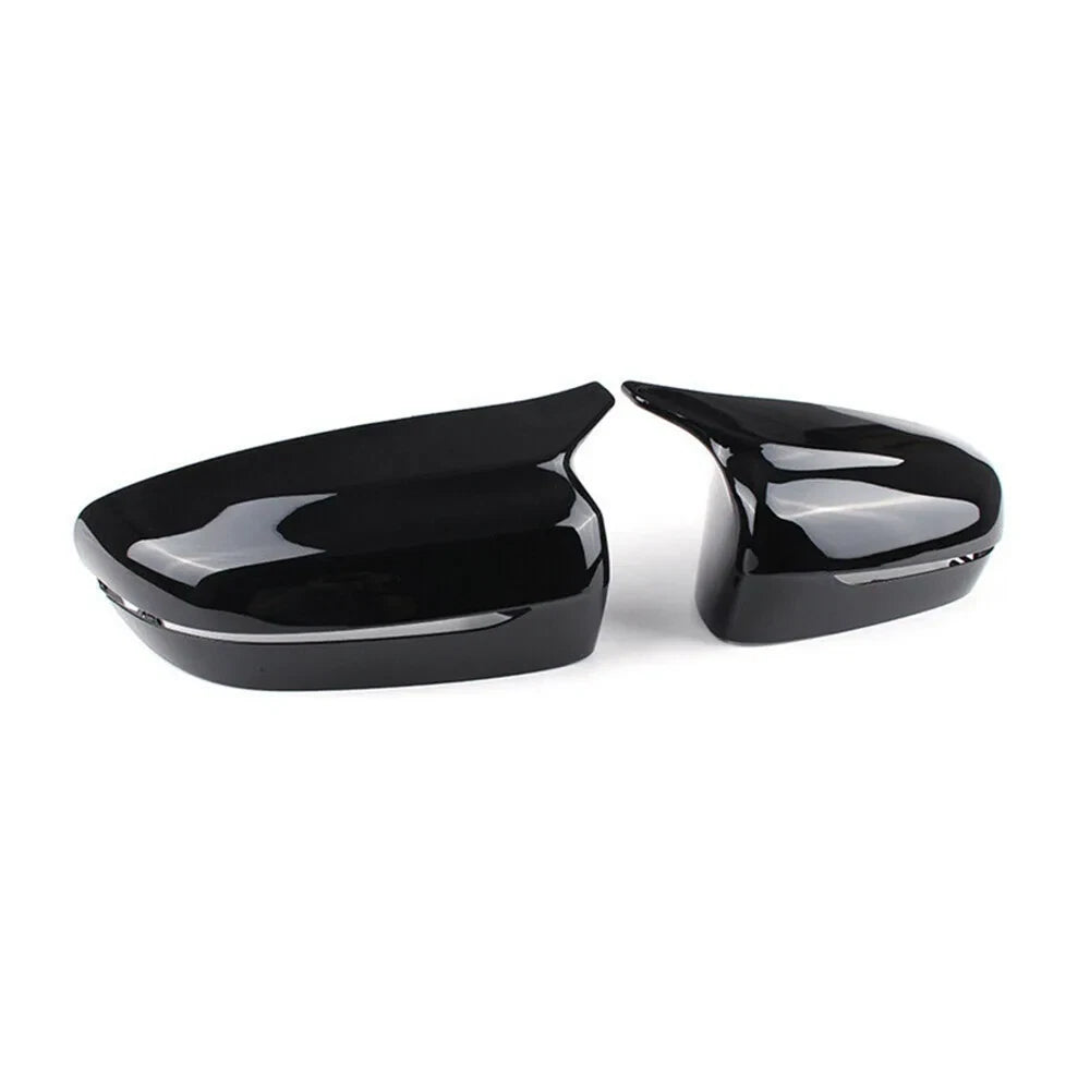 Gloss Black Wing Mirror Cap Cover for BMW 3-Series & 5-Series (2019–2024)