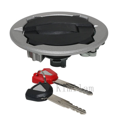 Fuel Gas Tank Cap Cover Keys for Kawasaki ZX-6R Ninja (2019-2022)