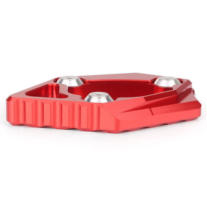 Aluminium Kickstand Pad for Kymco XCITING 400i (2012-2015) Red