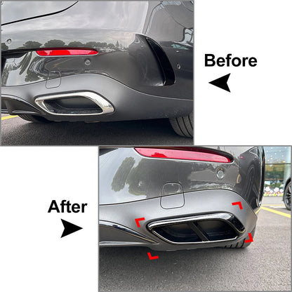 Rear Throat Exhaust Pipe Outlet Cover Trim for Mercedes-Benz CLE Coupe (2024)