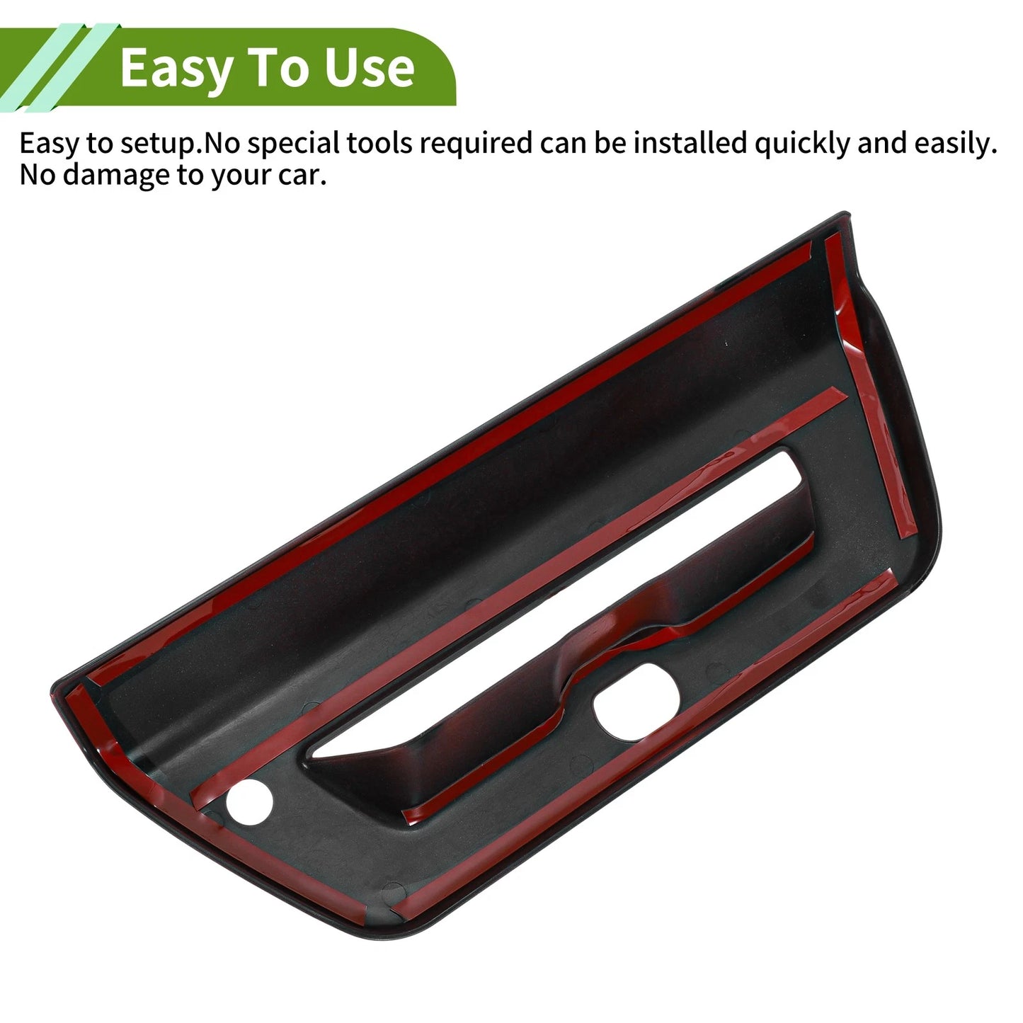 Exterior Trim Tailgate for Ford F150 Red ABS (2015-2020)