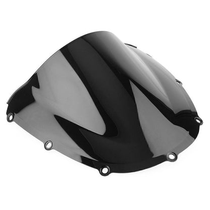 Double Bubble Windshield for Honda CBR954RR (2002-2003) - Black