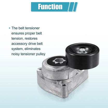 Belt Tensioner Pulley Assembly for Honda Accord CRV Civic TSX (2003-2011)