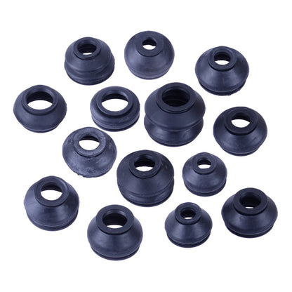 14Pc Ball Joint Rubber Dust Boot Covers for Universal Vehicles