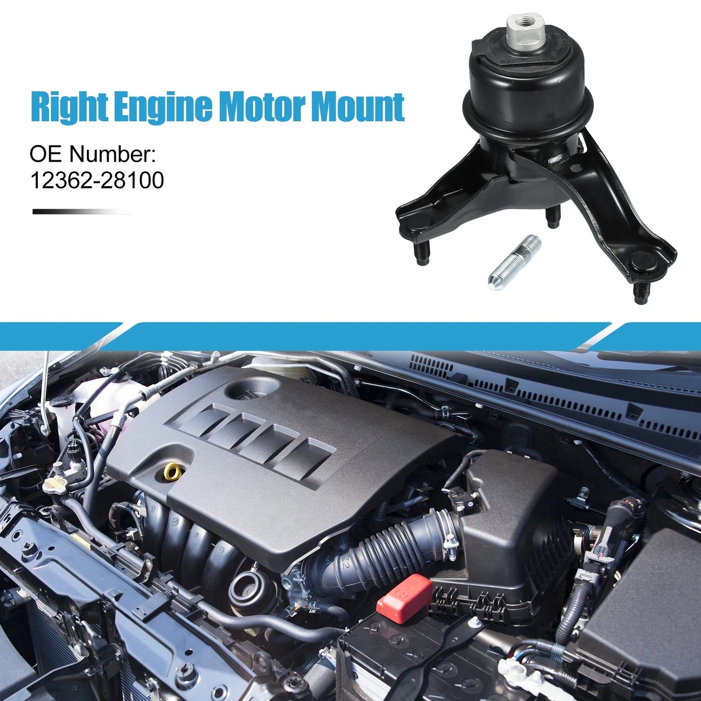 Right Engine Motor Mount Insulator for Toyota Camry (2002-2006)