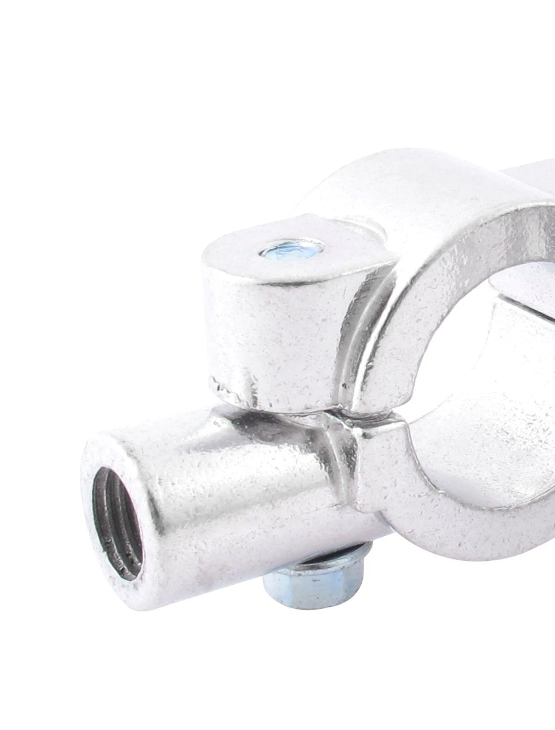 2 x Clockwise Motorcycle Handlebar Mirror Mount Holder M10x1.25 for Motorcycle
