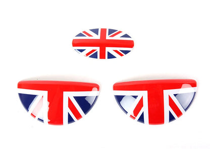 Red Flag Door Handle & Glove Box Cover for Mini Cooper R55 R56 R57 R58 (2007-2013)