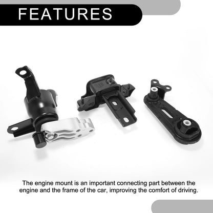 Engine Motor Trans Mount Set for Mazda 2 1.5L (2011-2013)