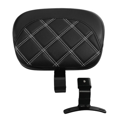 Front Rider Driver Backrest Pad for Harley Touring Road Glide (2009-2023)