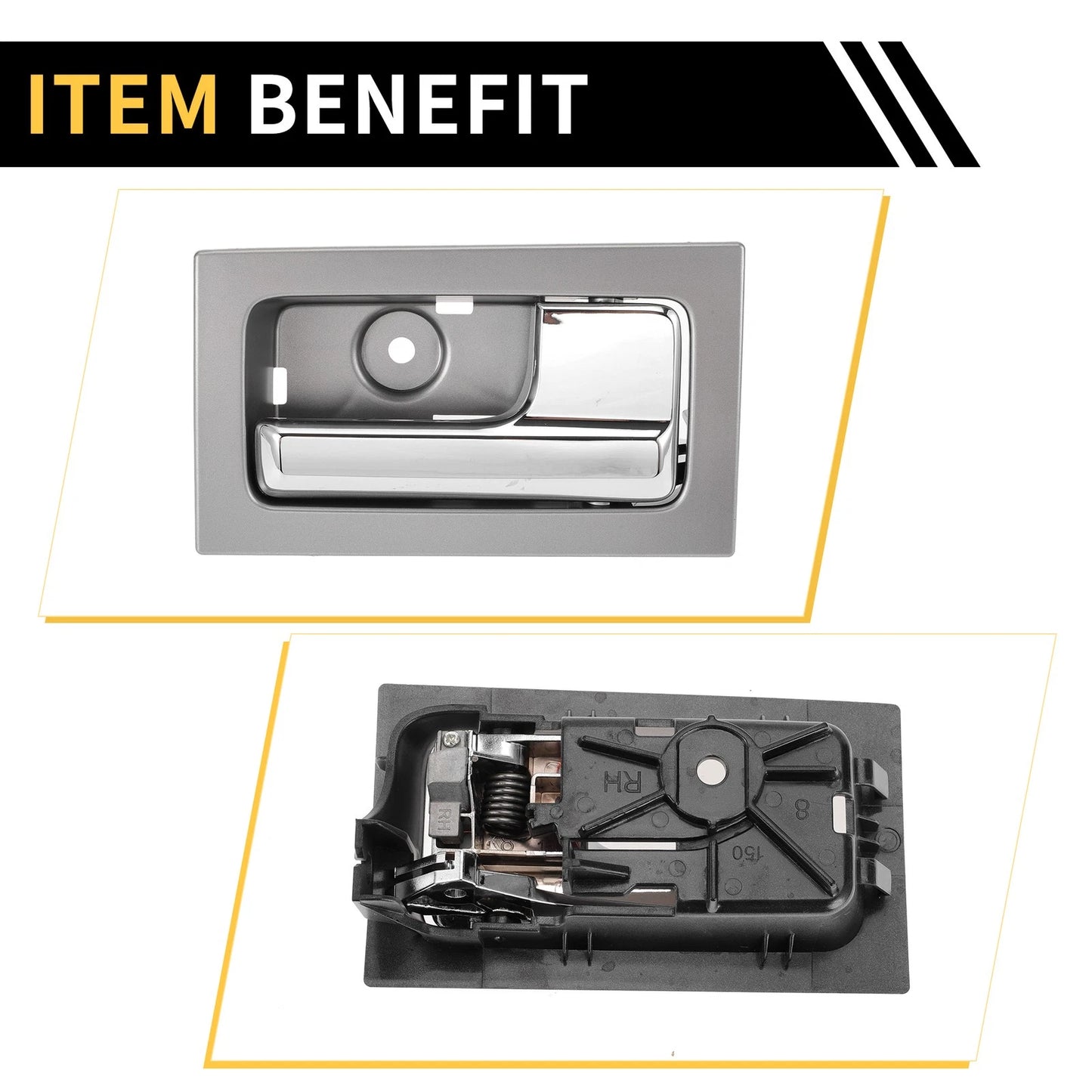 Front Right Interior Door Handle for Ford F-150 (2009-2014)