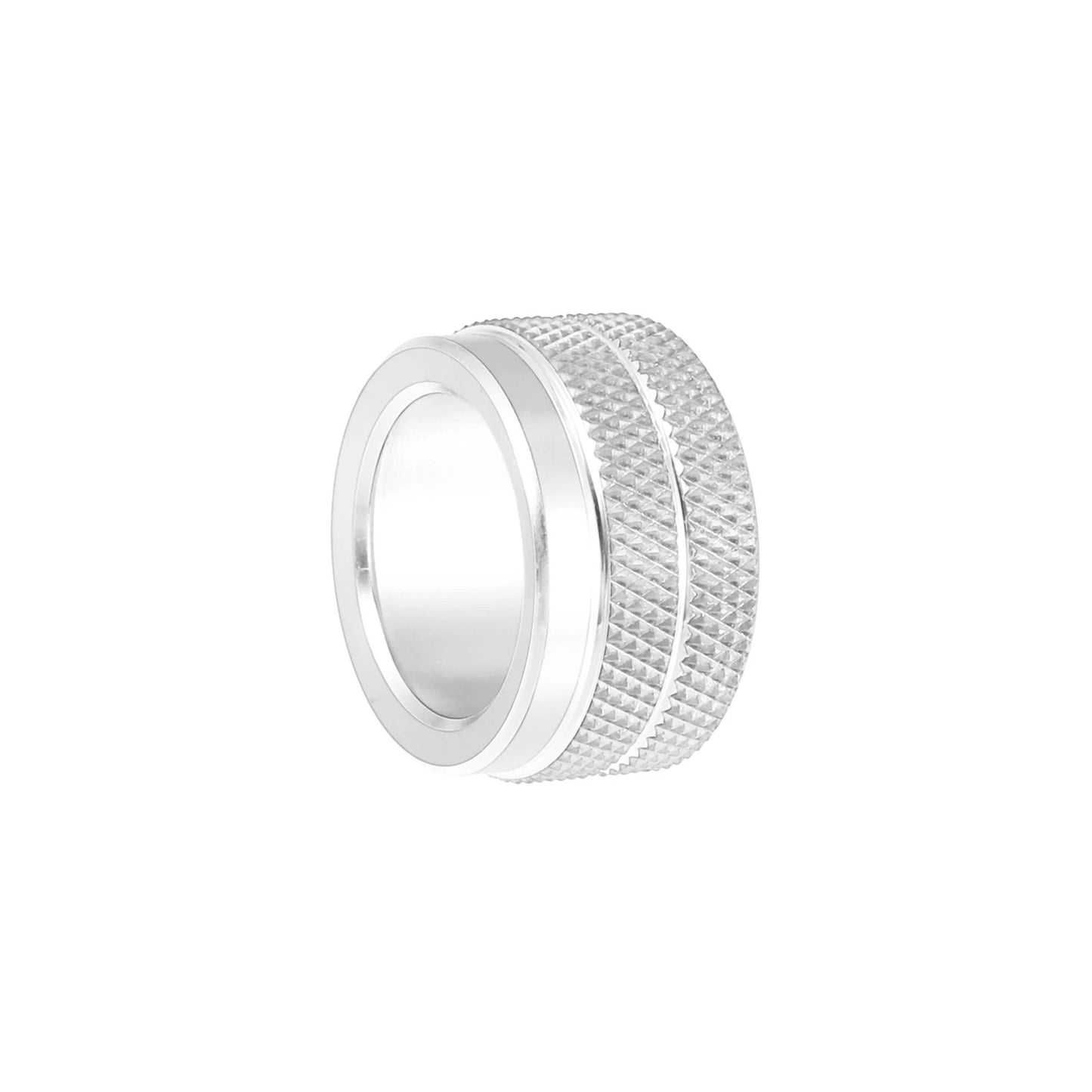 Mirror Switch Knob Cover for Toyota (Silver Tone)