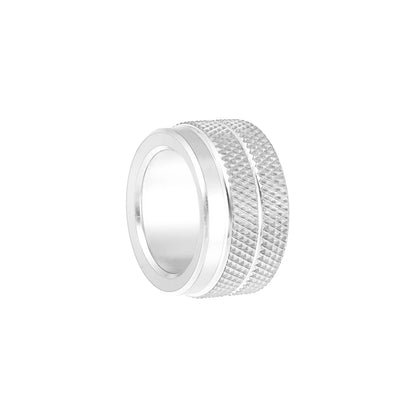 Mirror Switch Knob Cover for Toyota (Silver Tone)