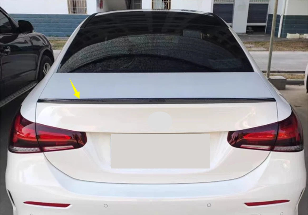 Rear Spoiler Wing Carbon Fiber for Mercedes-Benz A-Class V177 Sedan (2019-2022)
