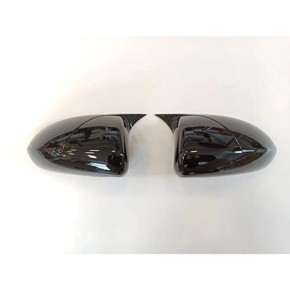 Side View Mirror Cover Gloss Black 2 Piece for Opel Corsa D (2006-2014)