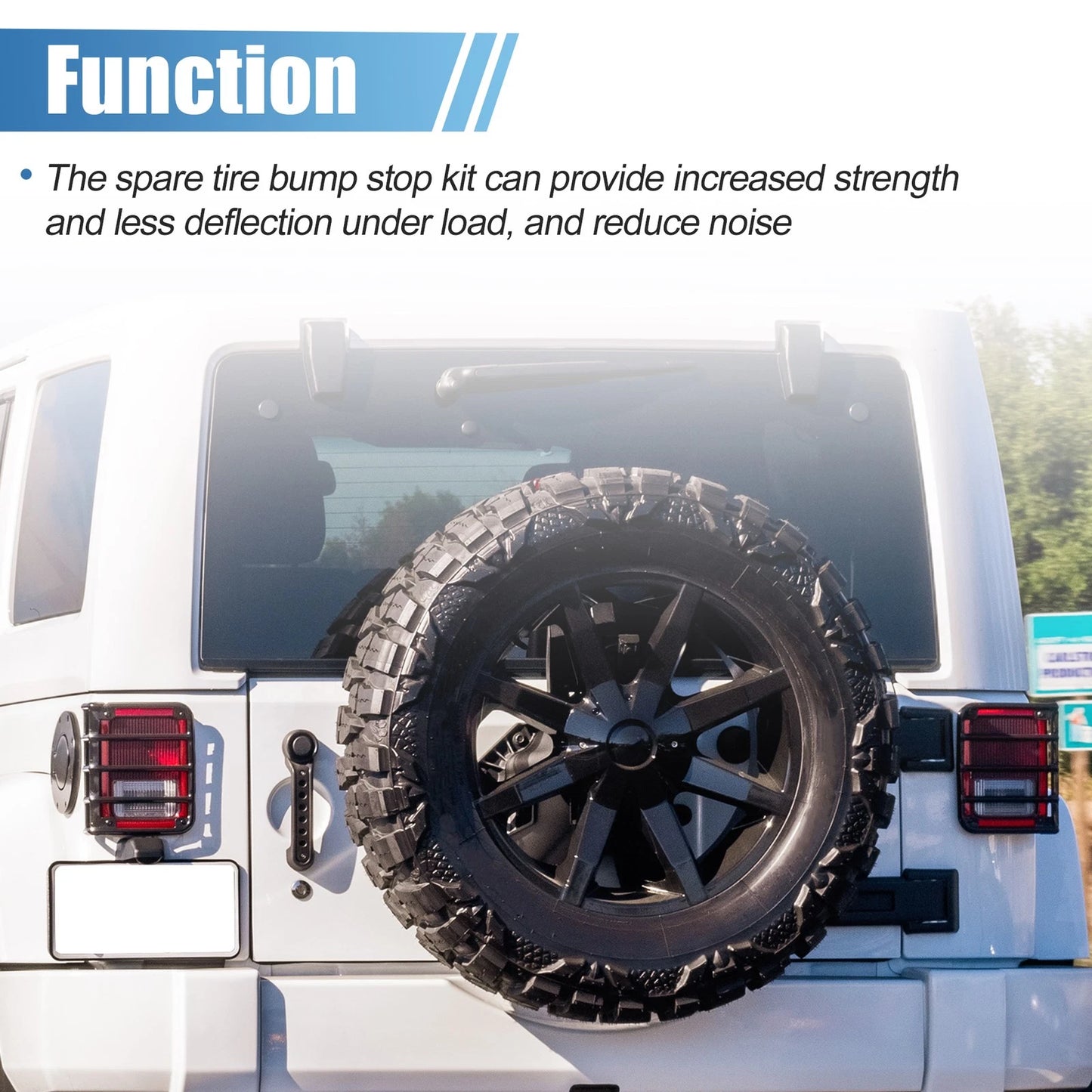 Spare Tire Bumper Stop for Jeep Wrangler JK (2011-2018)