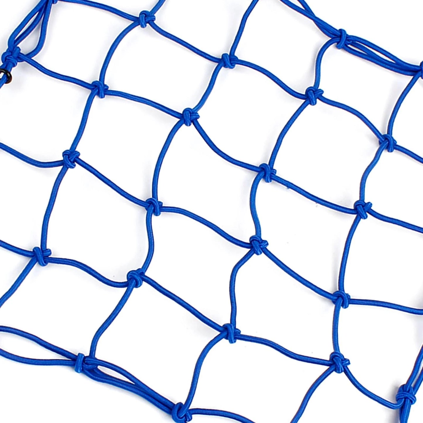 Blue Nylon Rubber 6 Hook Luggage Package Cargo Flexible Net for Motorcycle