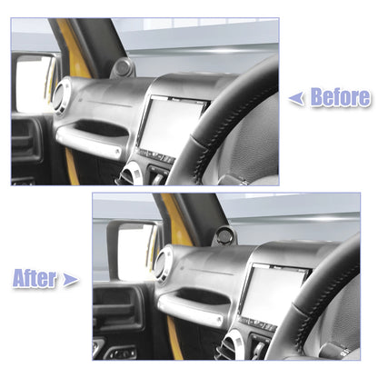 Pillar Speaker Decoration Covers for Jeep (2018-2023)