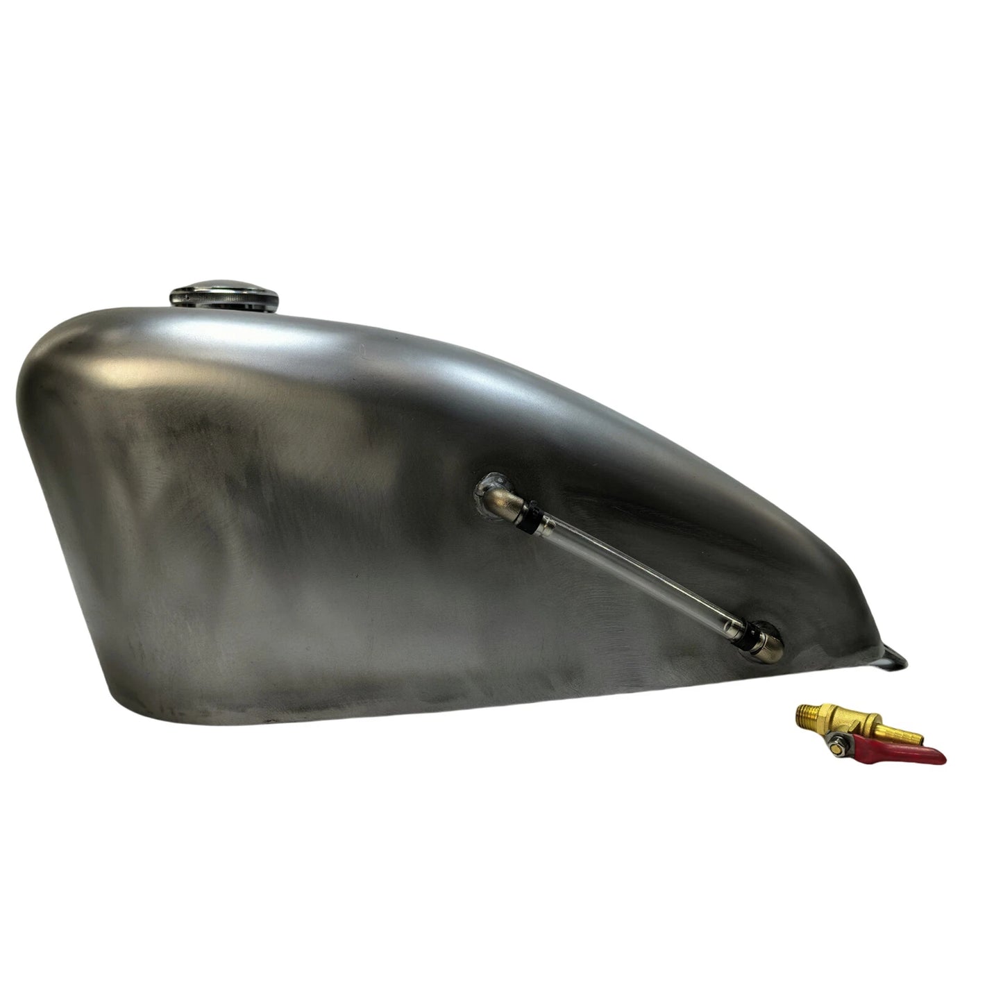 12L Unpainted Silver Fuel Tank for KAWASAKI VULCAN 400 800 (1995-2003)