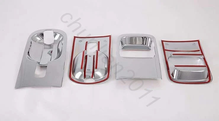 Chrome Full Set Door Handle Bowl Cover Trim for Hyundai Starex H-1 (2018-2019)