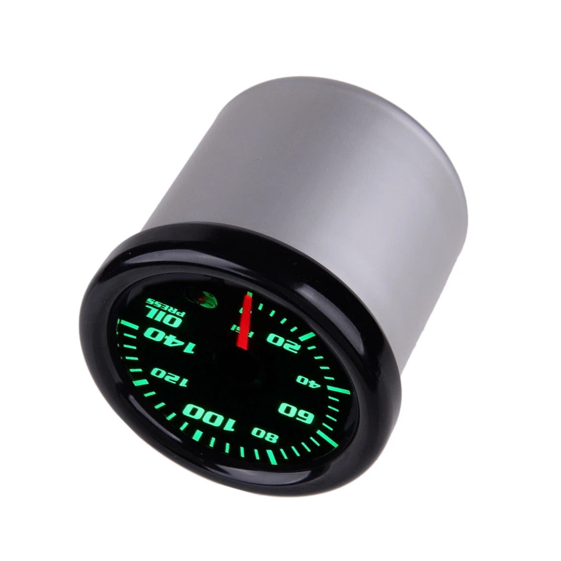 52mm Oil Pressure Gauge & Sensor with 7 Color LED for Car (0-140 PSI)