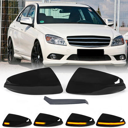 LED Dynamic Turn Signal Side Mirror Lights for Mercedes Benz S204 W204 W639