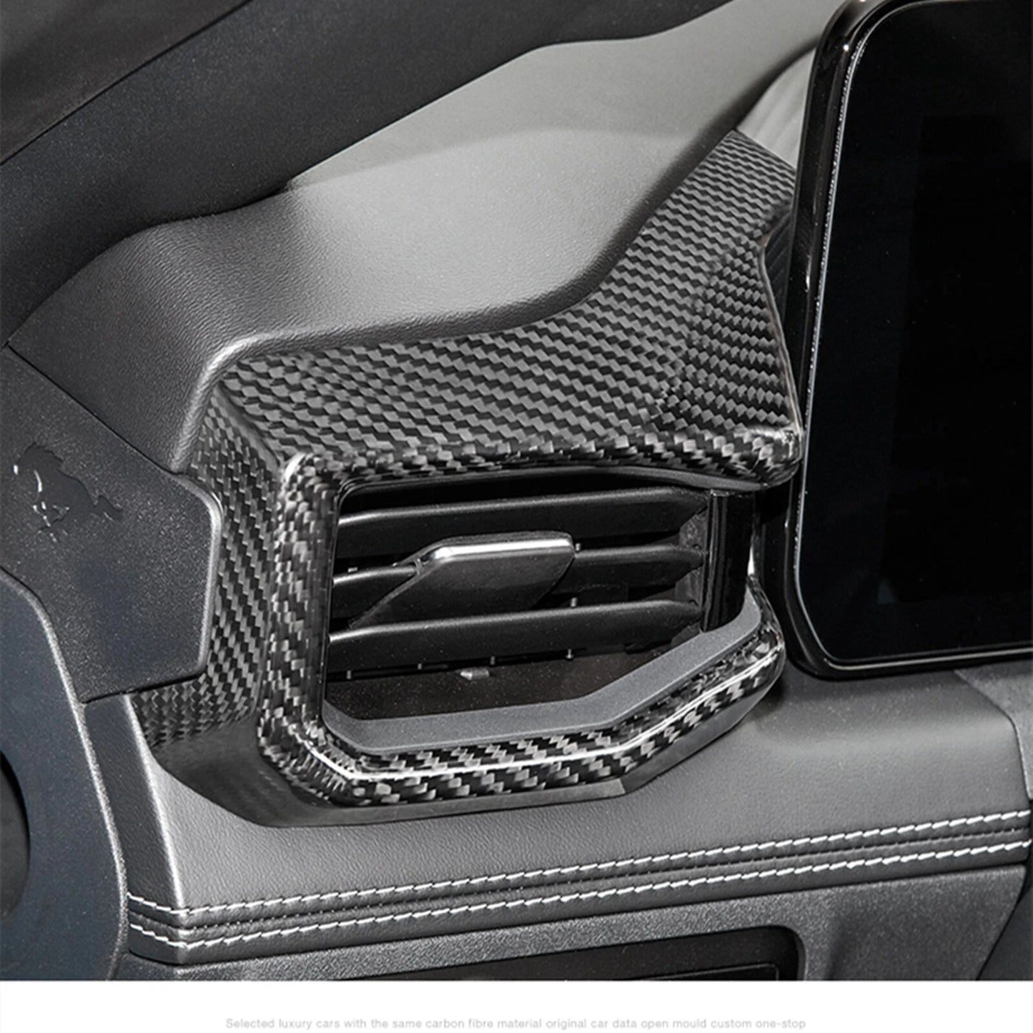 Front Side Air Vent Trim Cover for Ford Mustang GT (2024)