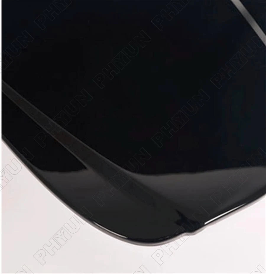 Black Mini Car Hood Metal Display Model for Vinyl Wrapping 26x30cm