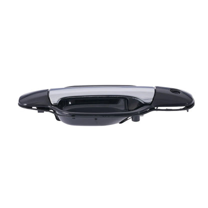 2 x Front LH+RH Chrome Black Door Handle Rodeo RA/Colorado RC