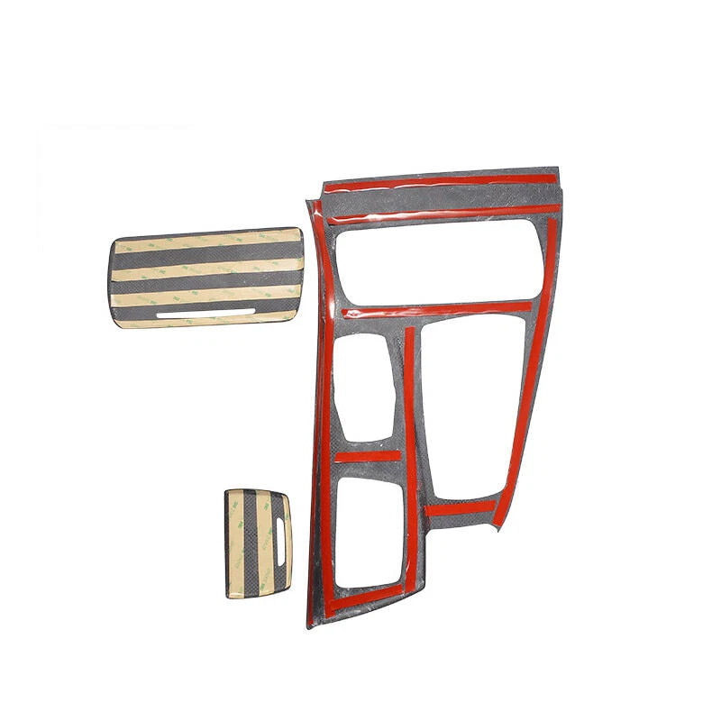 Real Carbon Fiber Center Console Panel Cover Trim for BMW 5 Series F10 2010-2016