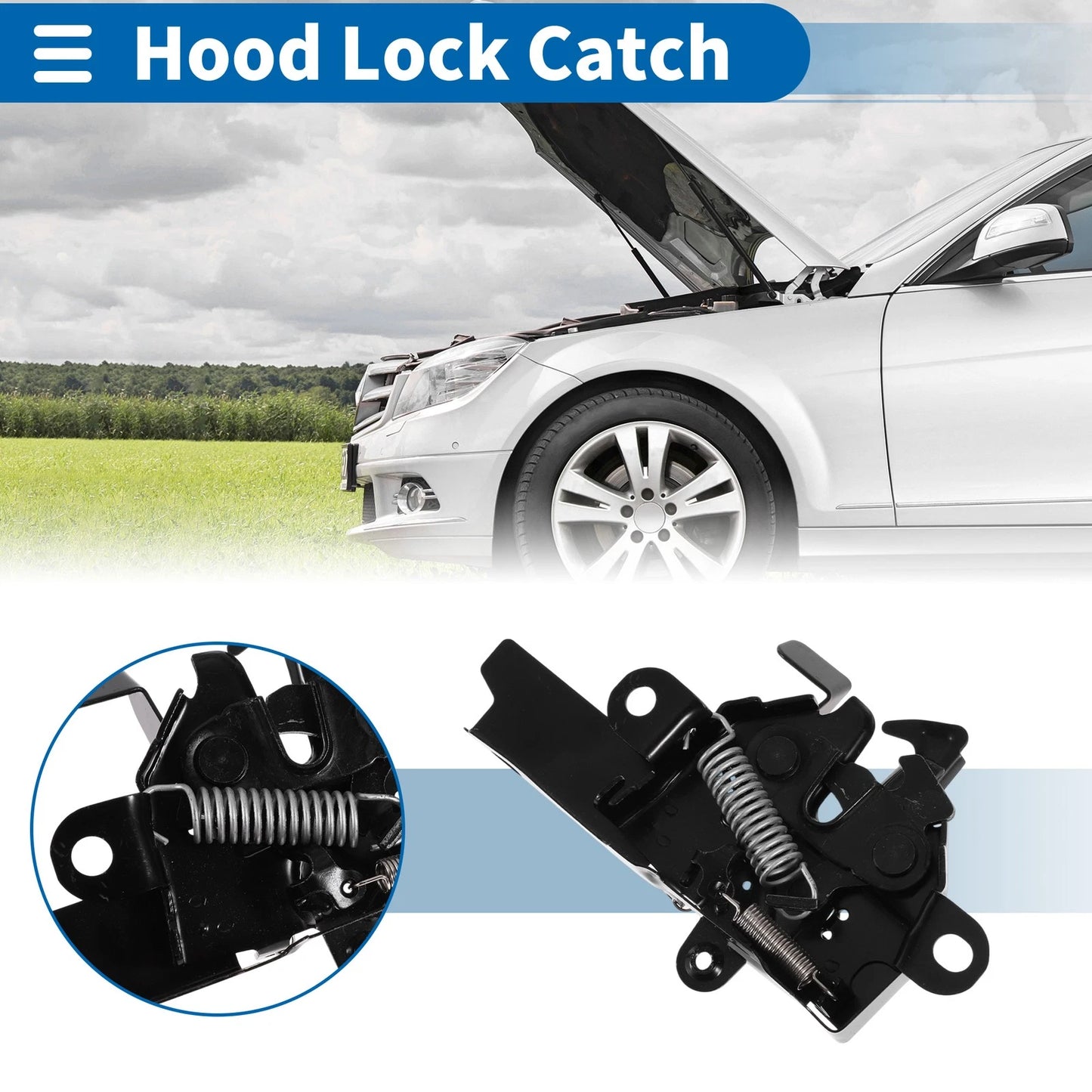 Bonnet Latch Assembly for Toyota Camry (2017-2023) 1 x Quality Replacement