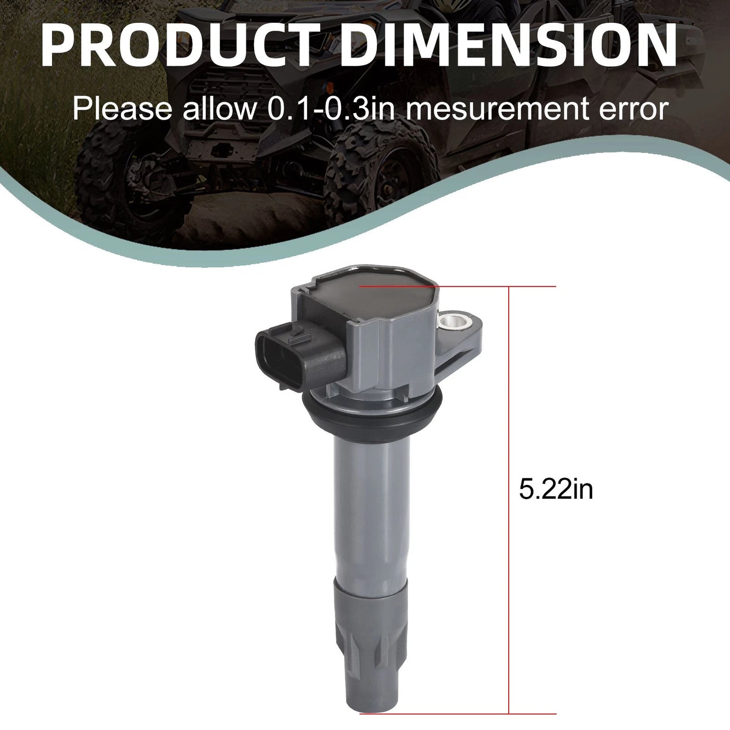 Ignition Coil for Can-Am Maverick X3 Max 4x4 DS Turbo DPS (2023–2024)