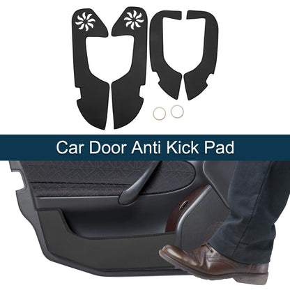 Black Anti Kick Pad Sticker Protector for Lexus ES ES350 ES300h (2019)
