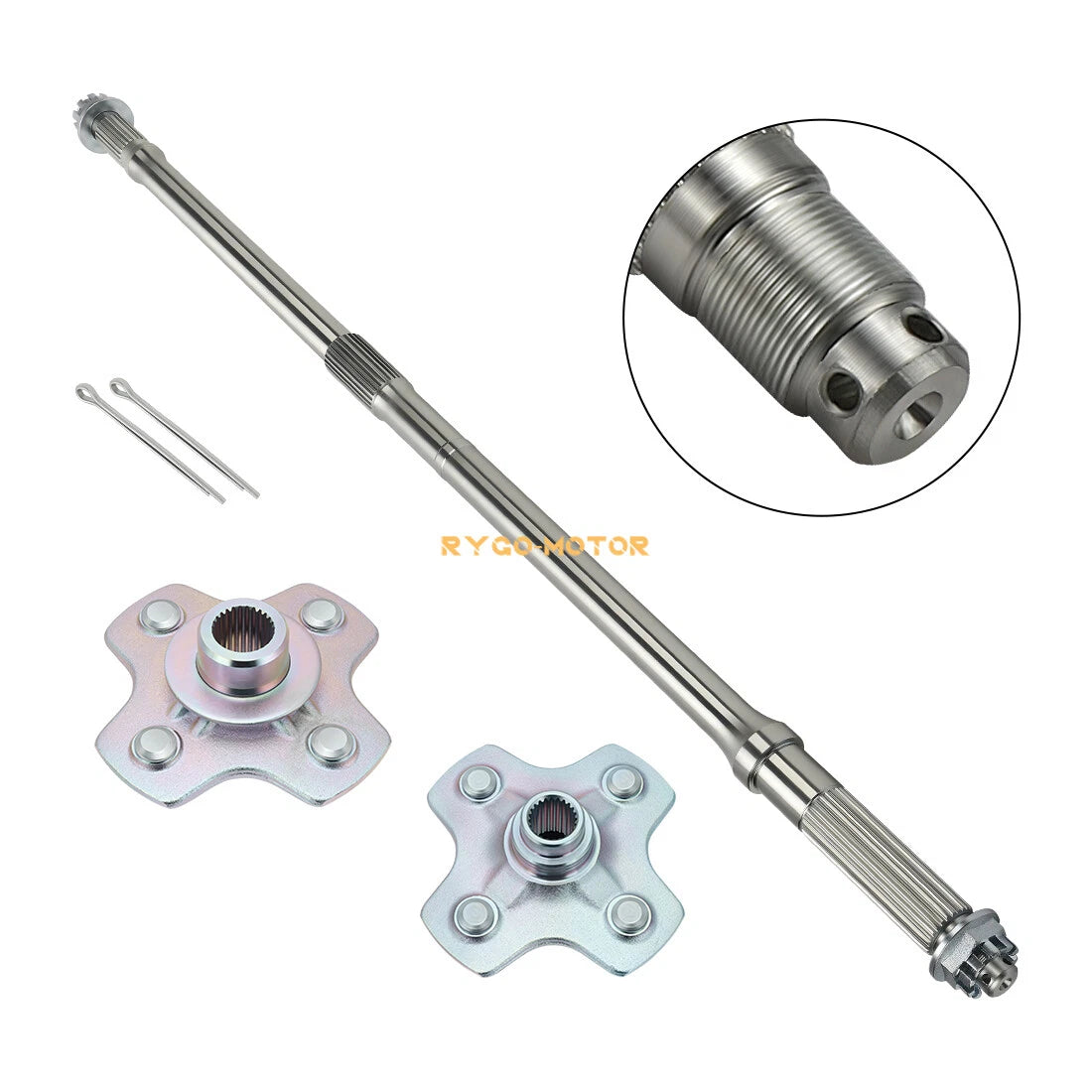 Rear Axle Shaft Wheel Hub for Honda TRX350FM/TRX350FE Rancher 4x4 (2000–2006)