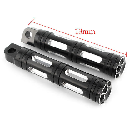 Black Male Mount Foot Pegs for Harley Touring Models (2014-2023)