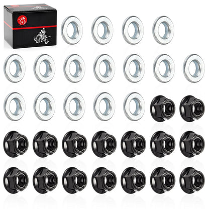 Wheel Lug Nut w/ Washer Kit for Yamaha Banshee Warrior 350 (1995–2006)