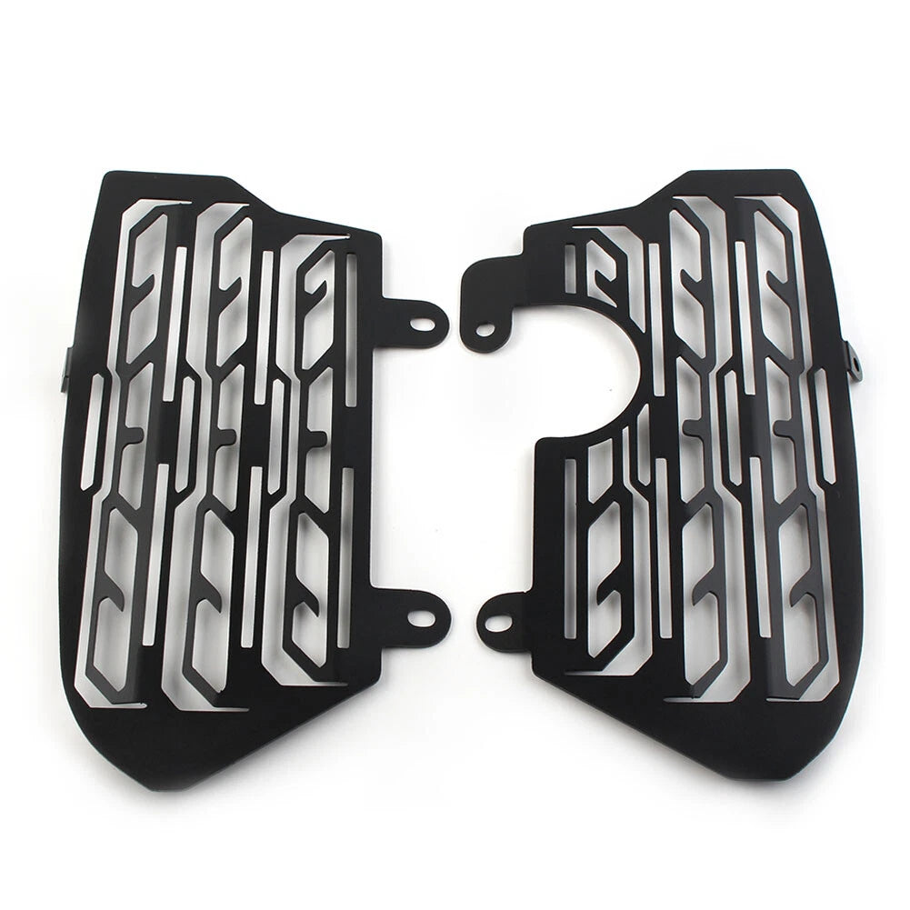 Radiator Guard Cover Grill Black for Honda CRF1000L Africa Twin (2016-2019)