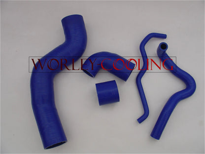 Radiator + Blue Hose for VW Golf GTI/Bora MK4, Audi A3/TT, Seat Leon (2000-2006)
