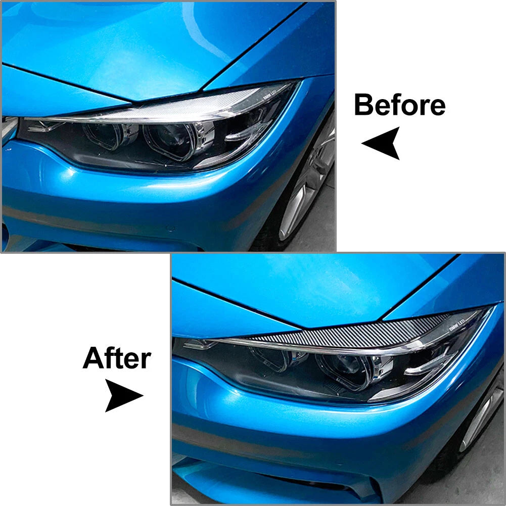 Front Headlight Eyebrow Trim for BMW 4 Series F32 F33 F36 (2012-2020)