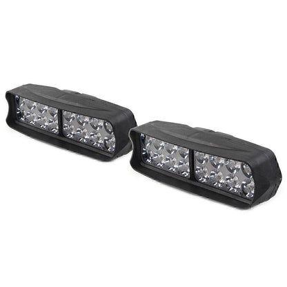 16-LED Motorcycle Headlight Fog Light 2400Lm for UTV ATV