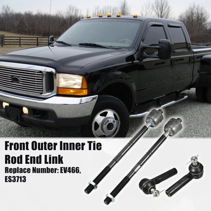 6 x Front Outer Inner Tie Rod End Links for Toyota Matrix (2003-2008)
